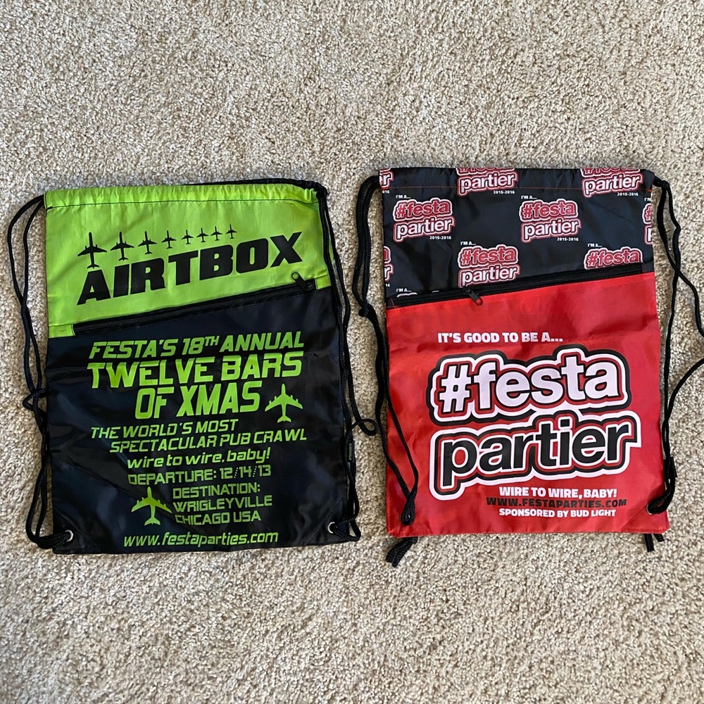 TBOX Chicago Drawstring Bags *collector’s item*